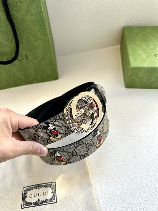 グッチベルト激安角部分ディテール